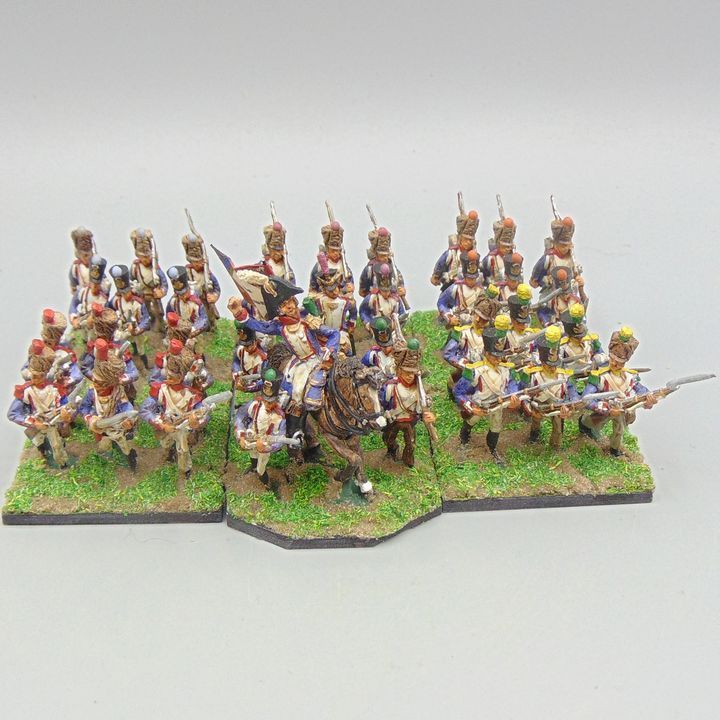 Grade E - Foremost Figures - Napoleonic - French Line Infantry Unit