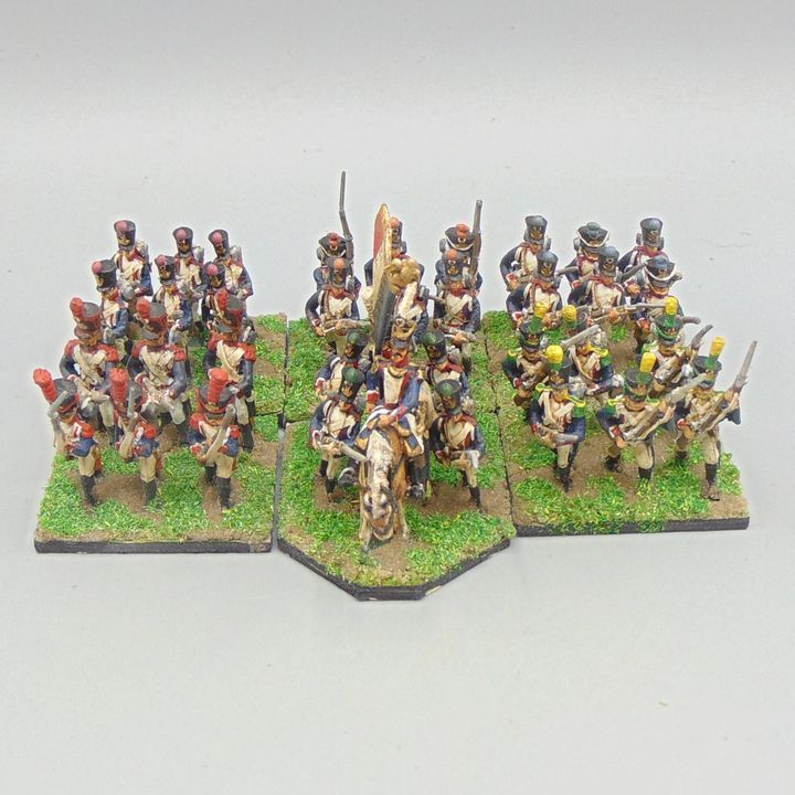 Grade E - Foremost Figures/Minifigs - Napoleonic - French Line Infantry Unit