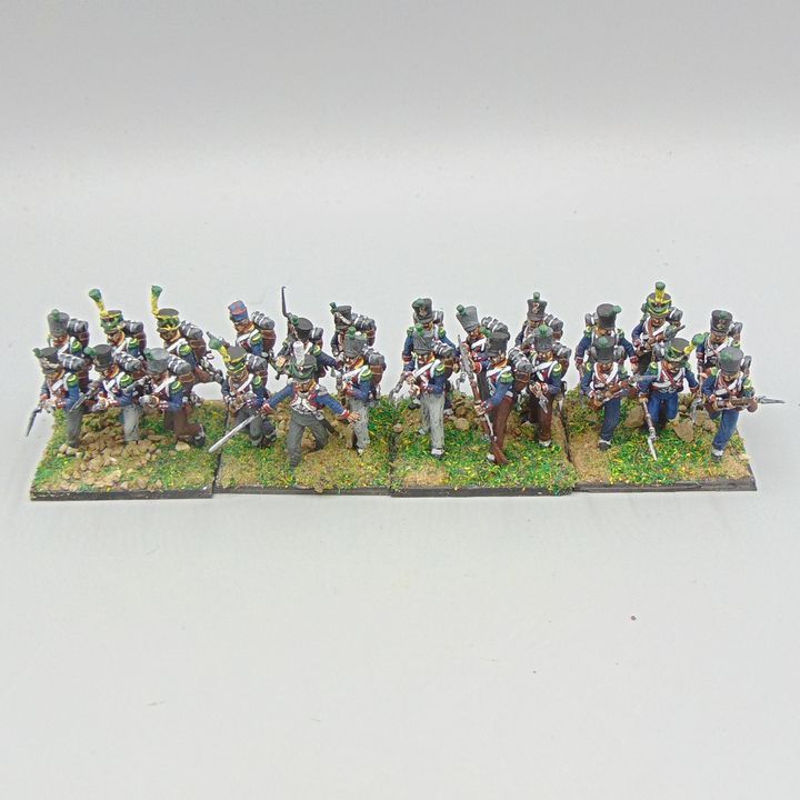 Grade D - Perry Miniatures - Napoleonic - French Combined Line Voltigeur Unit