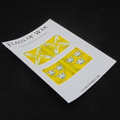 28mm, Flags of War, TYW: Swedish Yellow Regiment