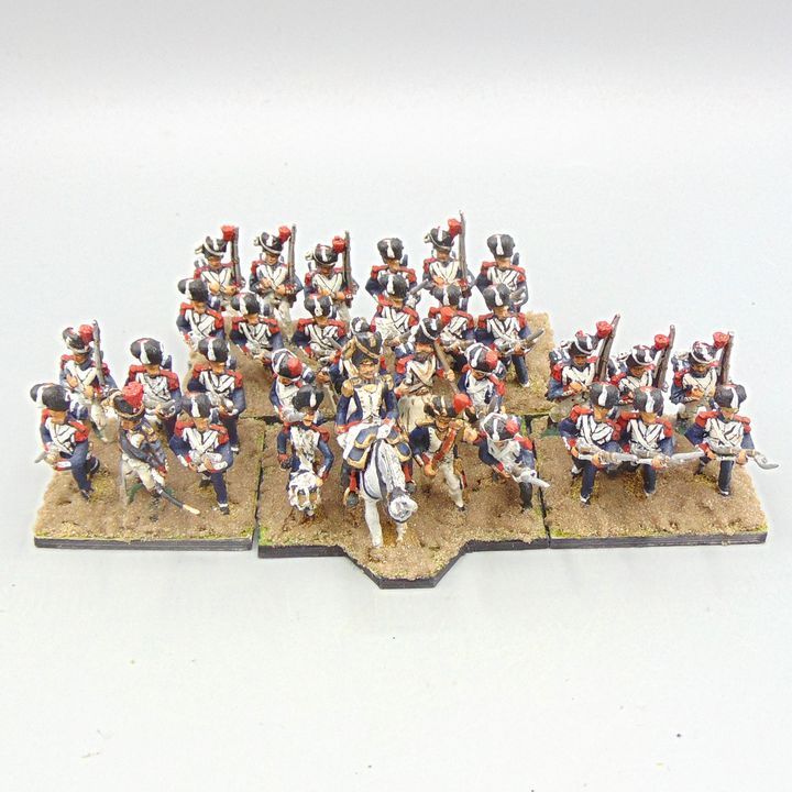 Grade E - Hinchliffe Figures - Napoleonic - French Old Guard Grenadier Unit