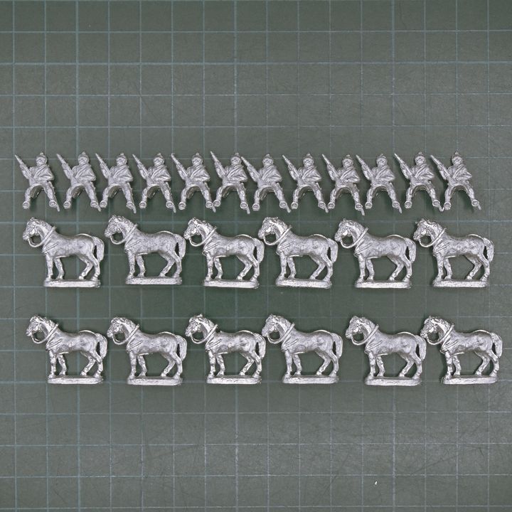 Rank & File Miniatures, FPW: Prussian Dragoons