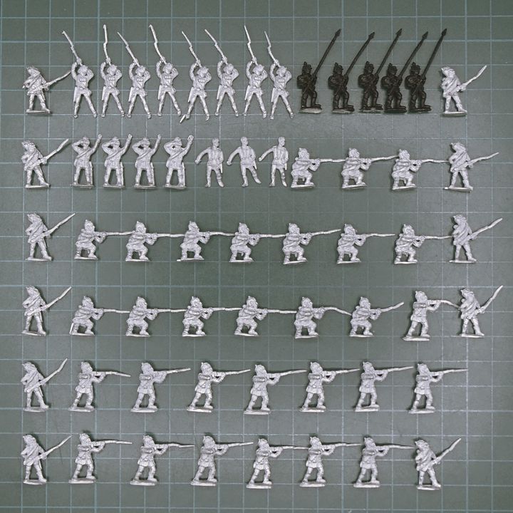 Outpost Wargames Services, FPW: Prussian Infantry in Pickelhaubes