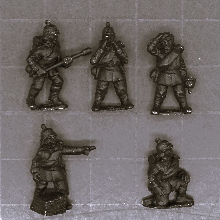 Essex Miniatures, FPW: Prussian Foot Artillery Crew