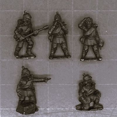 Essex Miniatures, FPW: Prussian Foot Artillery Crew