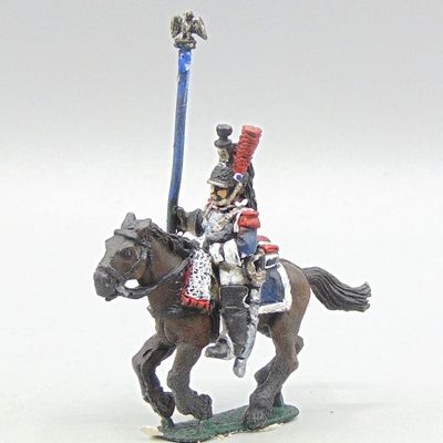 Grade D - Wargames Foundry - Napoleonic - French Cuirassier Standard Bearer