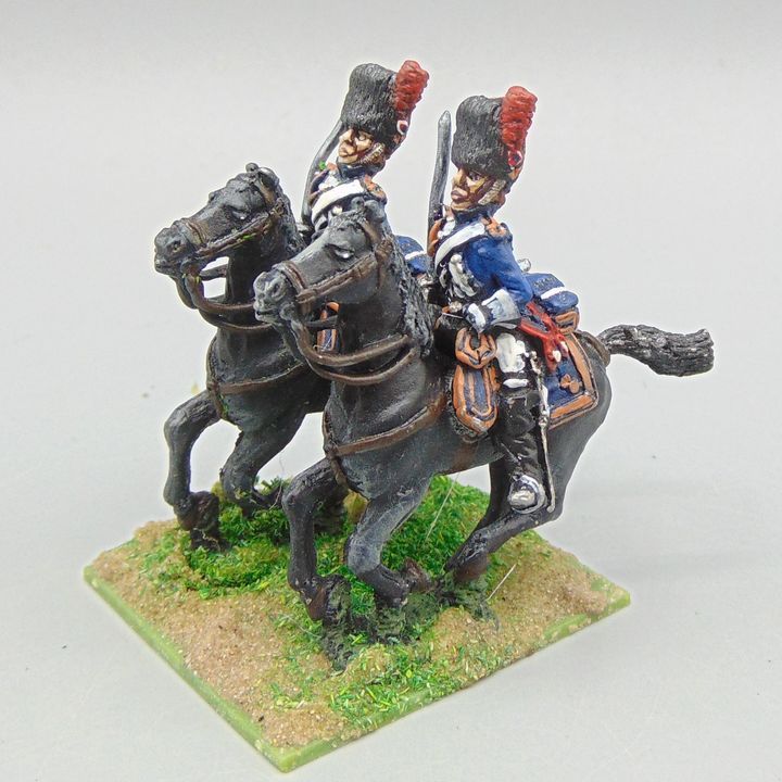 Grade D - Unidentified Manufacturer - Napoleonic - French Horse Grenadiers of the Guard