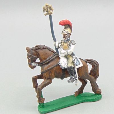 Grade D - Old Glory Miniatures- Napoleonic - French Carabiniers Standard Bearer