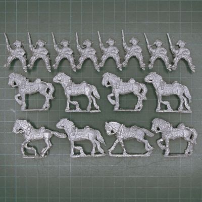 Wargames Foundry, WSS/GNW: Mounted Dragoons in Tricorns