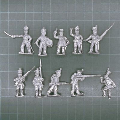 Wargames Foundry, 1st Opium War: British Infantry in Bell Top Shakos