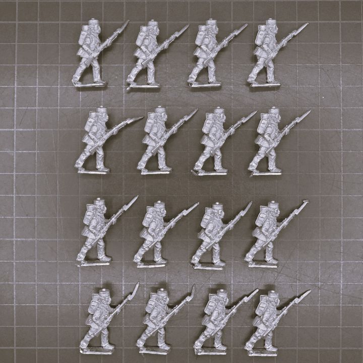 Wargames Foundry, Indian Mutiny: British Infantry In Service Dress