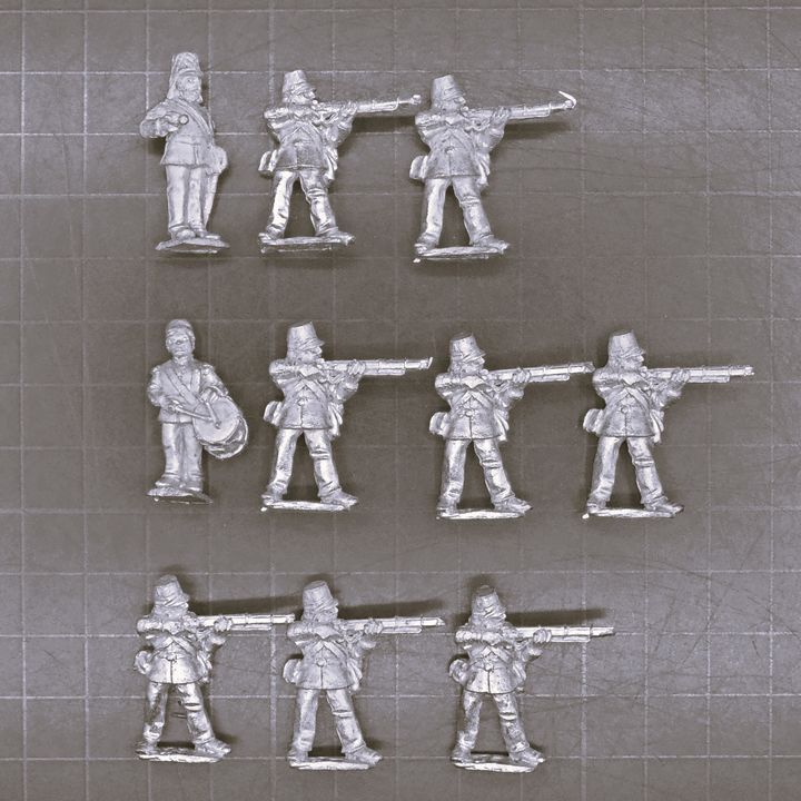 Wargames Foundry, Indian Mutiny: British Infantry in Covered Shakos