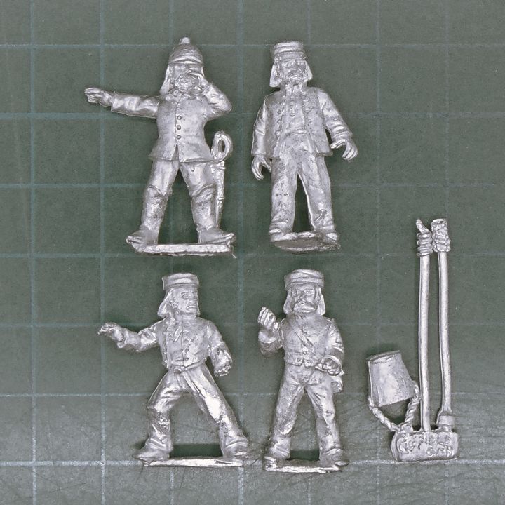 Wargames Foundry, Indian Mutiny: British Royal Artillery Crew