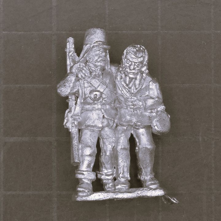 Wargames Foundry, Indian Mutiny: British Wounded