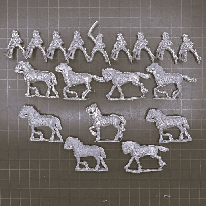 Wargames Foundry, Indian Mutiny: British Hussars