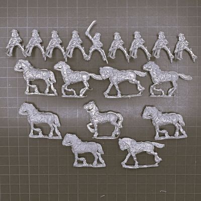 Wargames Foundry, Indian Mutiny: British Hussars