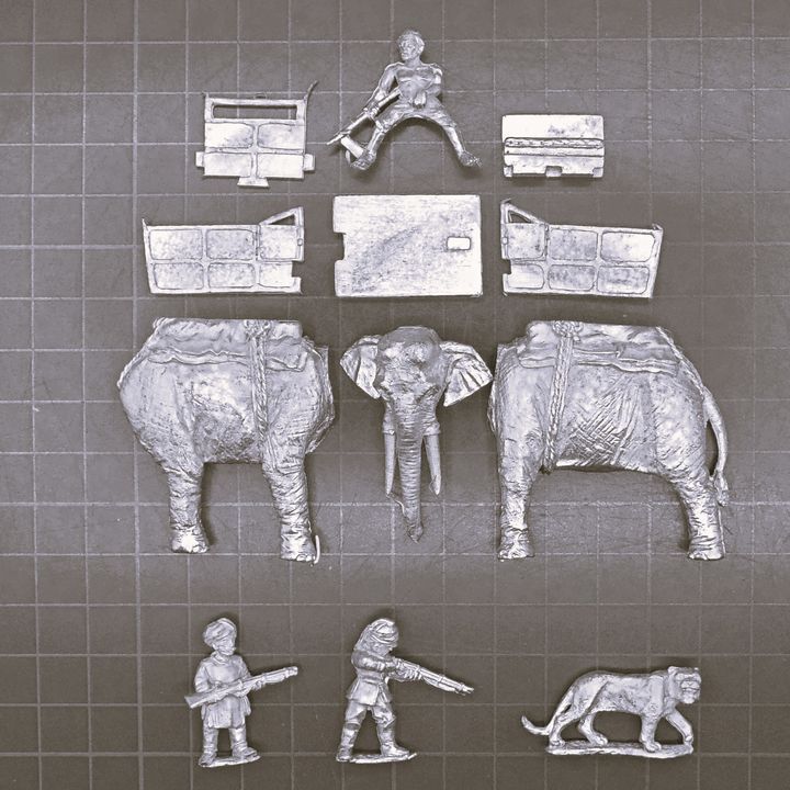 Wargames Foundry, Indian Mutiny: 'Tiger Hunt'