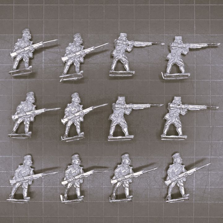 Wargames Foundry, Indian Mutiny: Mutineers in Jackets & Dhotis