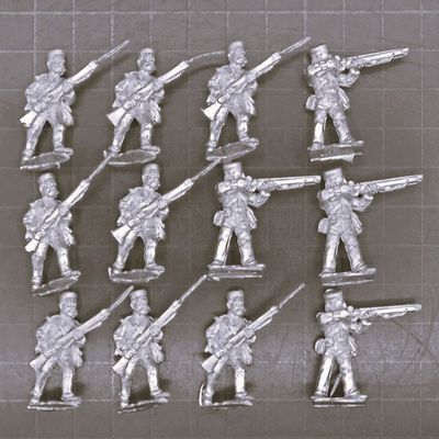 Wargames Foundry, Indian Mutiny: Mutineers in Service Dress