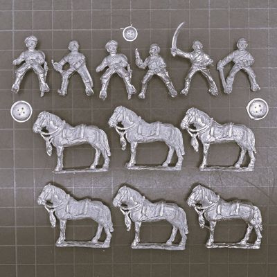 Wargames Foundry, Indian Mutiny: Mutineer Tribal Cavalry