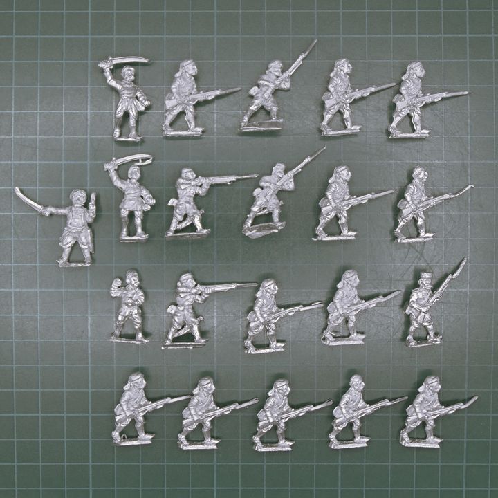 Wargames Foundry, Indian Mutiny: Mutineers