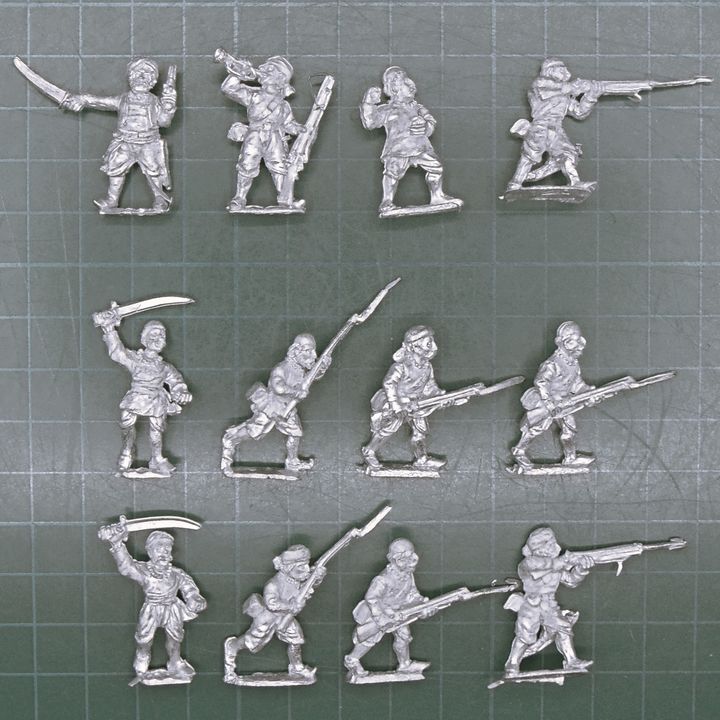 Wargames Foundry, Indian Mutiny: Mutineers