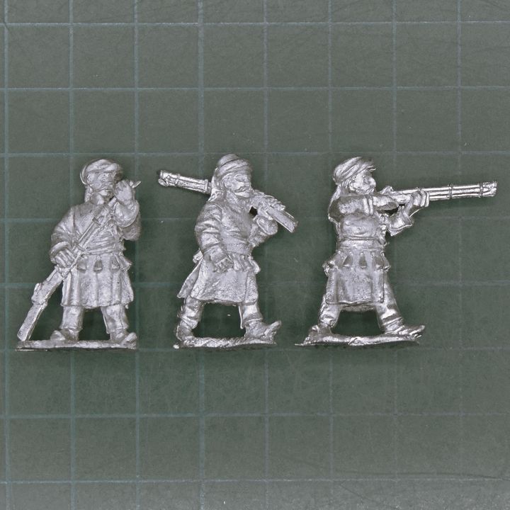 Wargames Foundry, Indian Mutiny: Indian Tribesmen with Matchlock Muskets