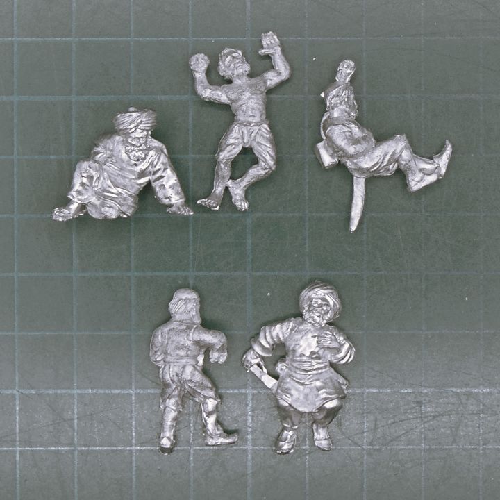 Wargames Foundry, Indian Mutiny: Mutineer Casualties