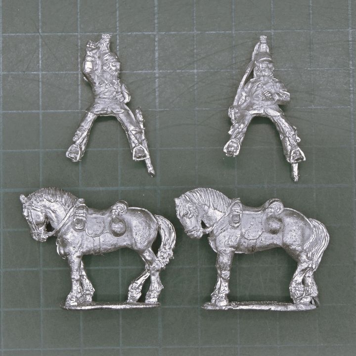 Wargames Foundry, North West Frontier: Afghan Guard Cavalry Officer & Trooper
