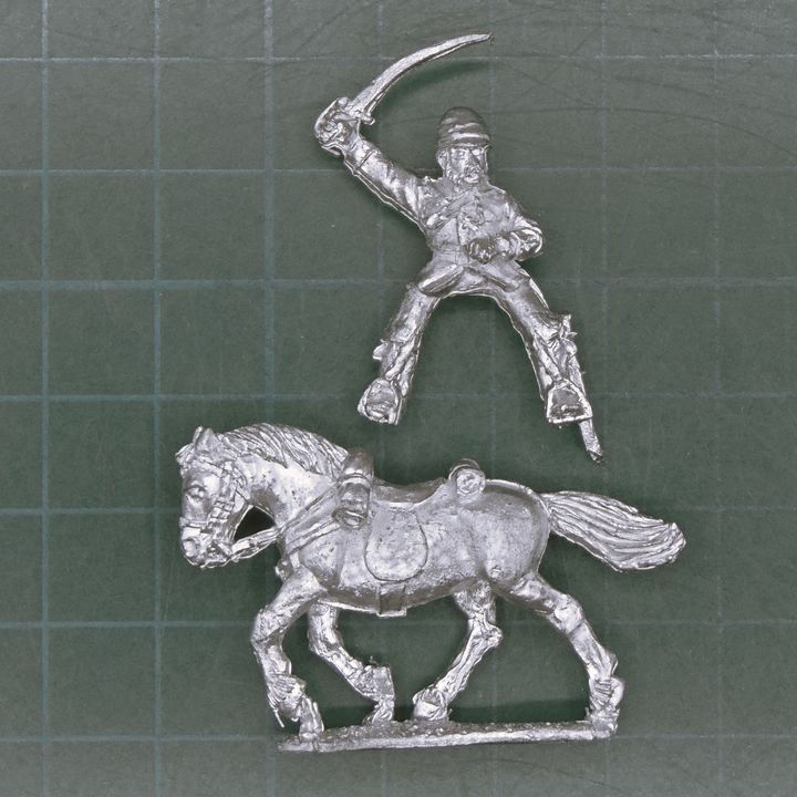 Wargames Foundry, North West Frontier: Afghan Regular Cavalryman in Pith Helmet
