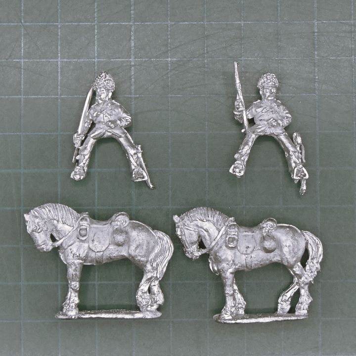 Wargames Foundry, North West Frontier: Afghan Regular Cavalry