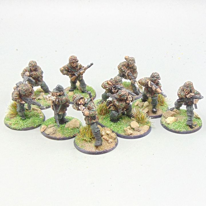 Grade D - Warlord Games - WW2 - Late War German Assault Grenadiers