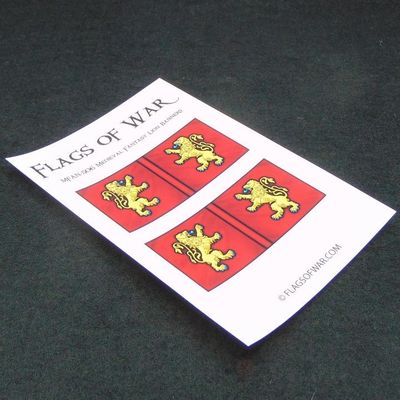 28mm, Flags of War, Fantasy/Medieval: Lion Flags