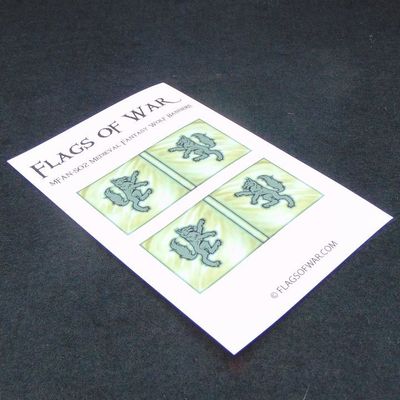 28mm, Flags of War, Fantasy/Medieval: Wolf Flags