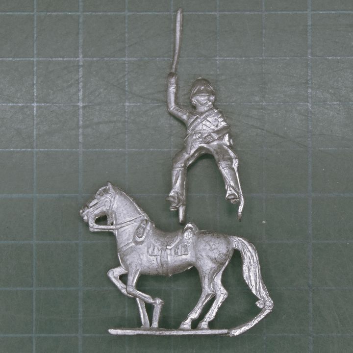 Minifigs, Late C19th Colonial: British Regular Cavalry Officer