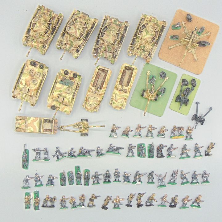 Grade E - Skytrex/Battlefront Miniatures - WW2 - Late War German Collection