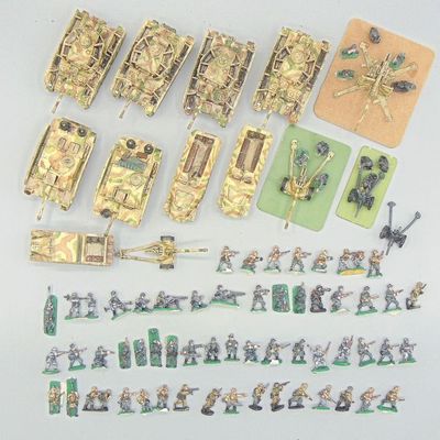 Grade E - Skytrex/Battlefront Miniatures - WW2 - Late War German Collection