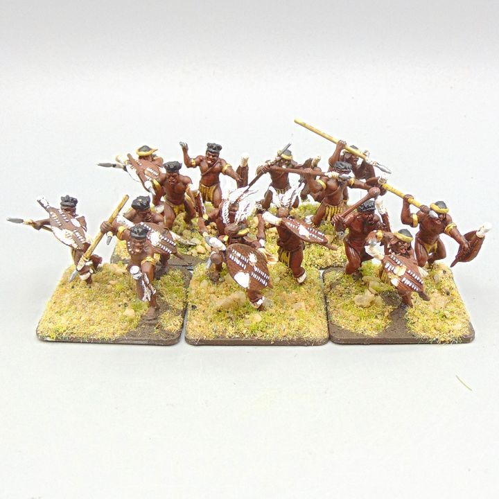 Grade D - Warlord Games - Zulu War - Zulus