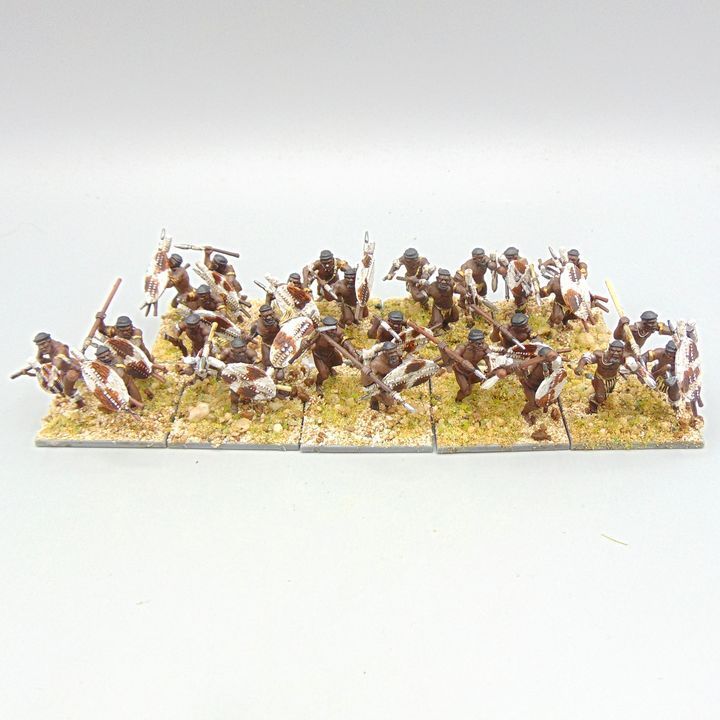 Grade D - Warlord Games - Zulu War - Zulus