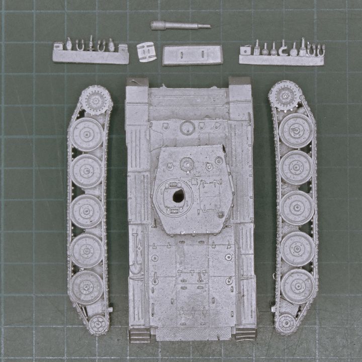 SHQ Miniatures, WW2: British Cromwell Mk IV 95mm CS Tank