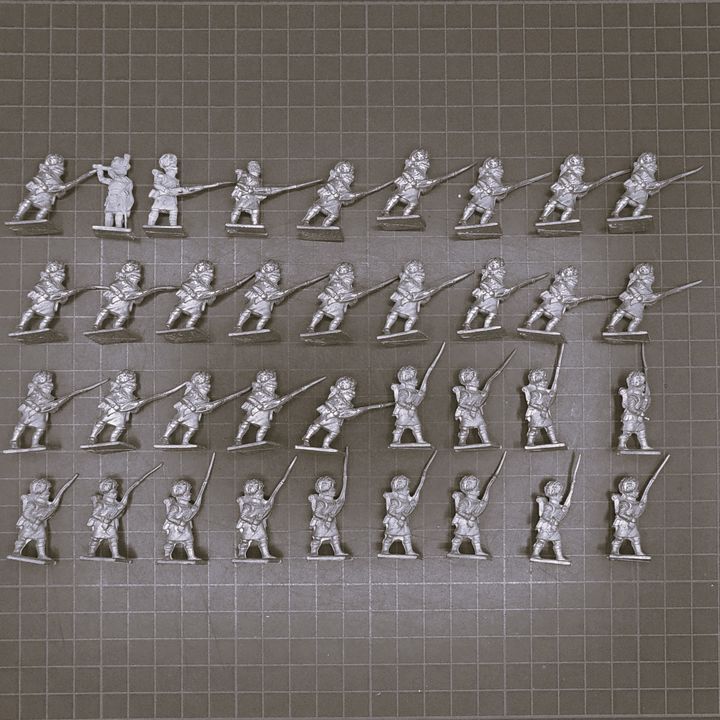 Minifigs, Napoleonic: British Highland Infantry