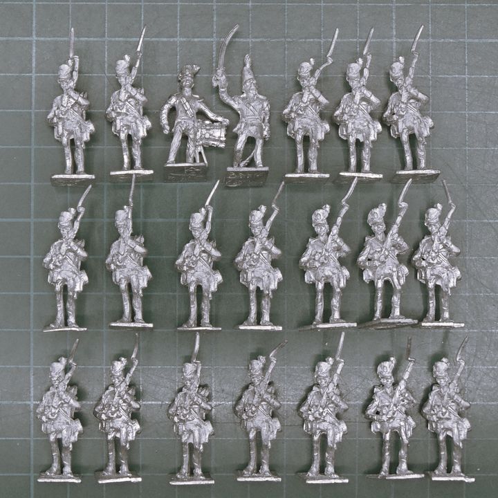 Hinchliffe Figures, Napoleonic: British Light Infantry