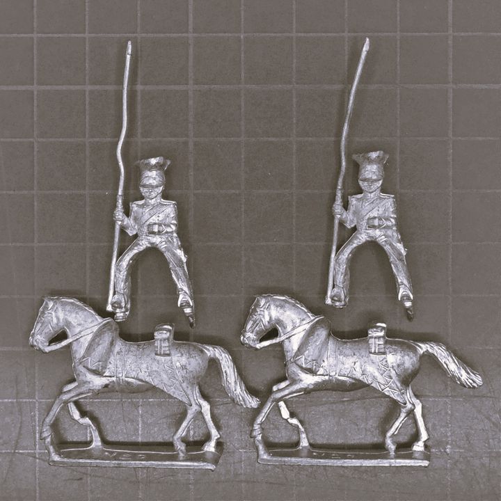 Minifigs, Napoleonic: Prussian Guard Uhlans