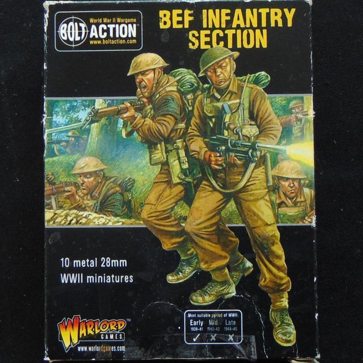 Warlord Games, WW2: BEF Infantry Section