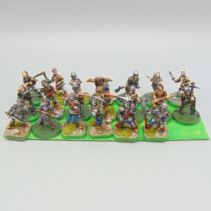 Grade D - Harlequin Miniatures - Medieval Zombies