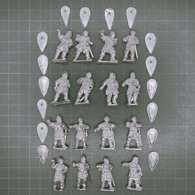 Wargames Foundry, Dark Ages: Armoured Norman Infantry