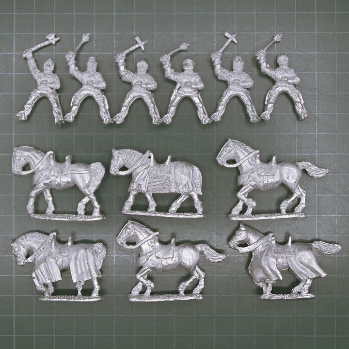 Front Rank Miniatures, HYW: Mounted Men at Arms