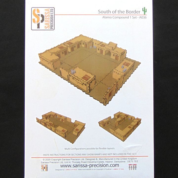 Sarrissa Precision, Old West - South of the Border: Alamo Compound Set 1