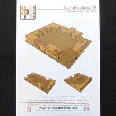Sarrissa Precision, Old West - South of the Border: Alamo Compound Set 1