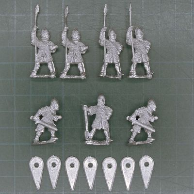 Wargames Foundry, Dark Ages: Armoured Norman Infantry
